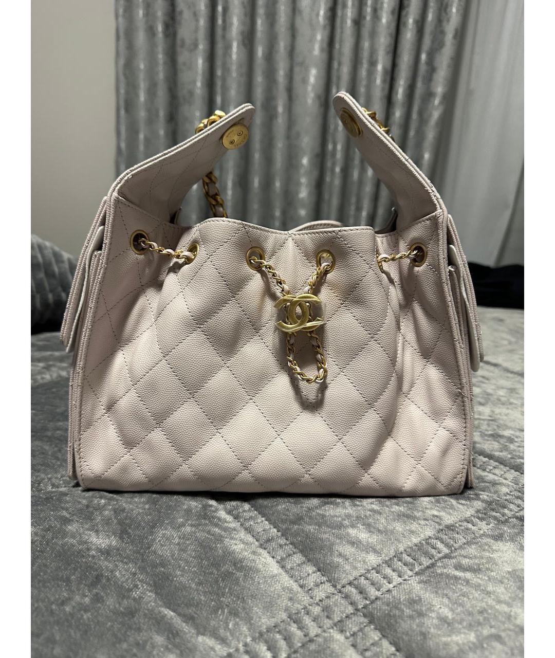 CHANEL Кожаная сумка через плечо, фото 3