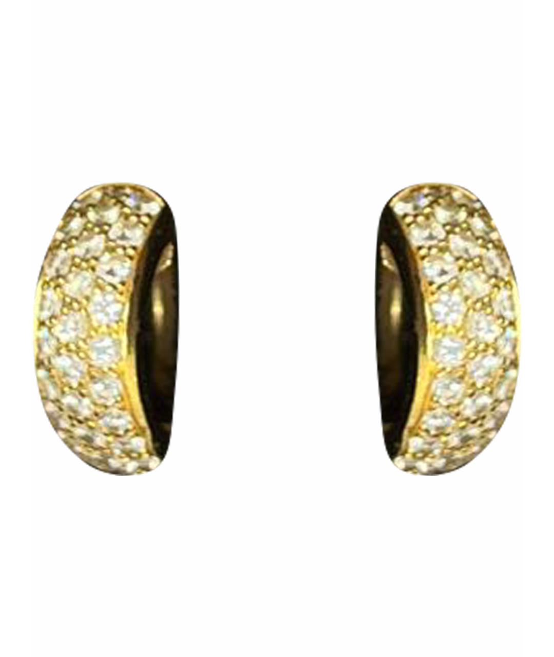 CHOPARD Золотые серьги из желтого золота, фото 1
