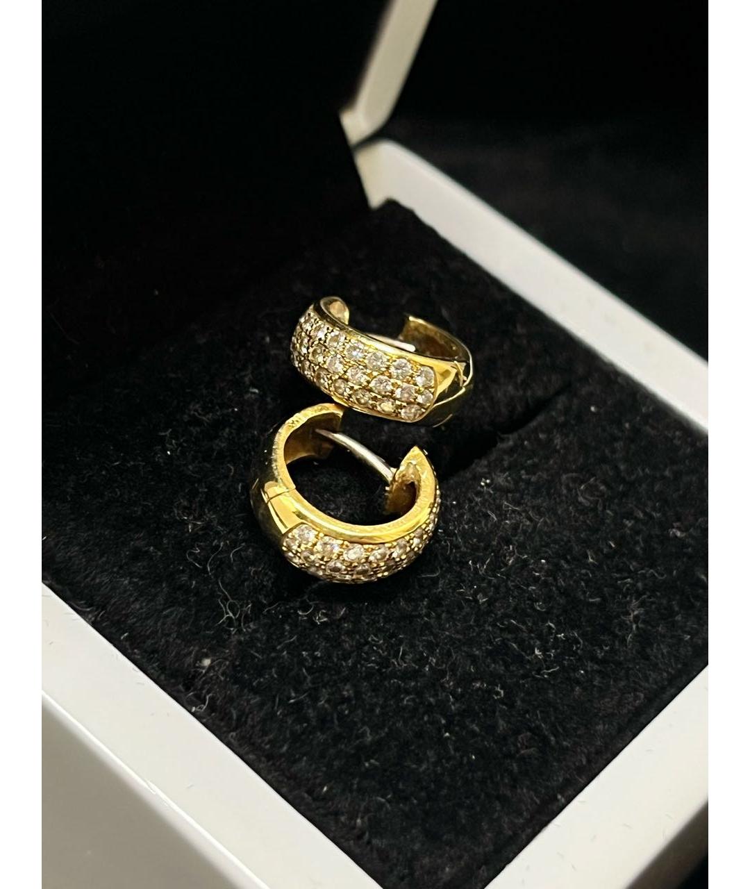 CHOPARD Золотые серьги из желтого золота, фото 5