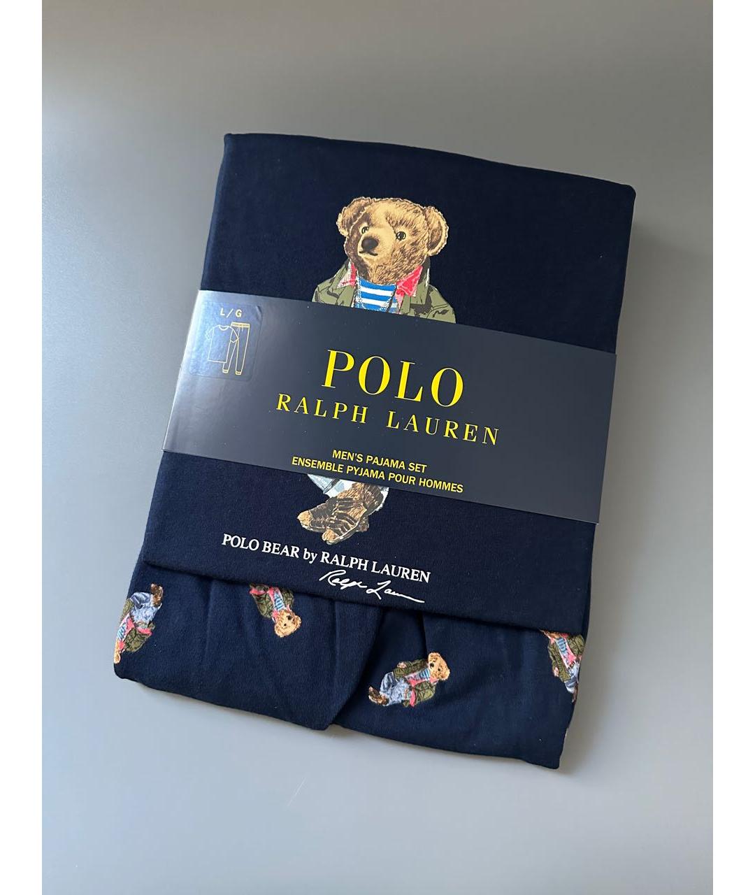 POLO RALPH LAUREN Темно-синяя пижама, фото 3