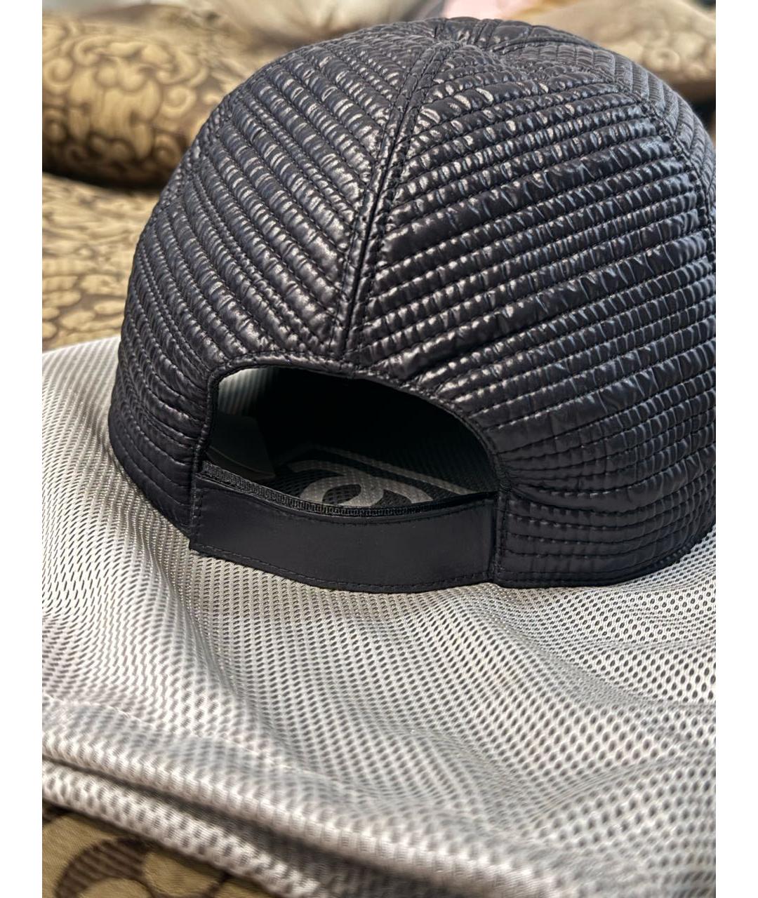 CHANEL Черная кепка, фото 3