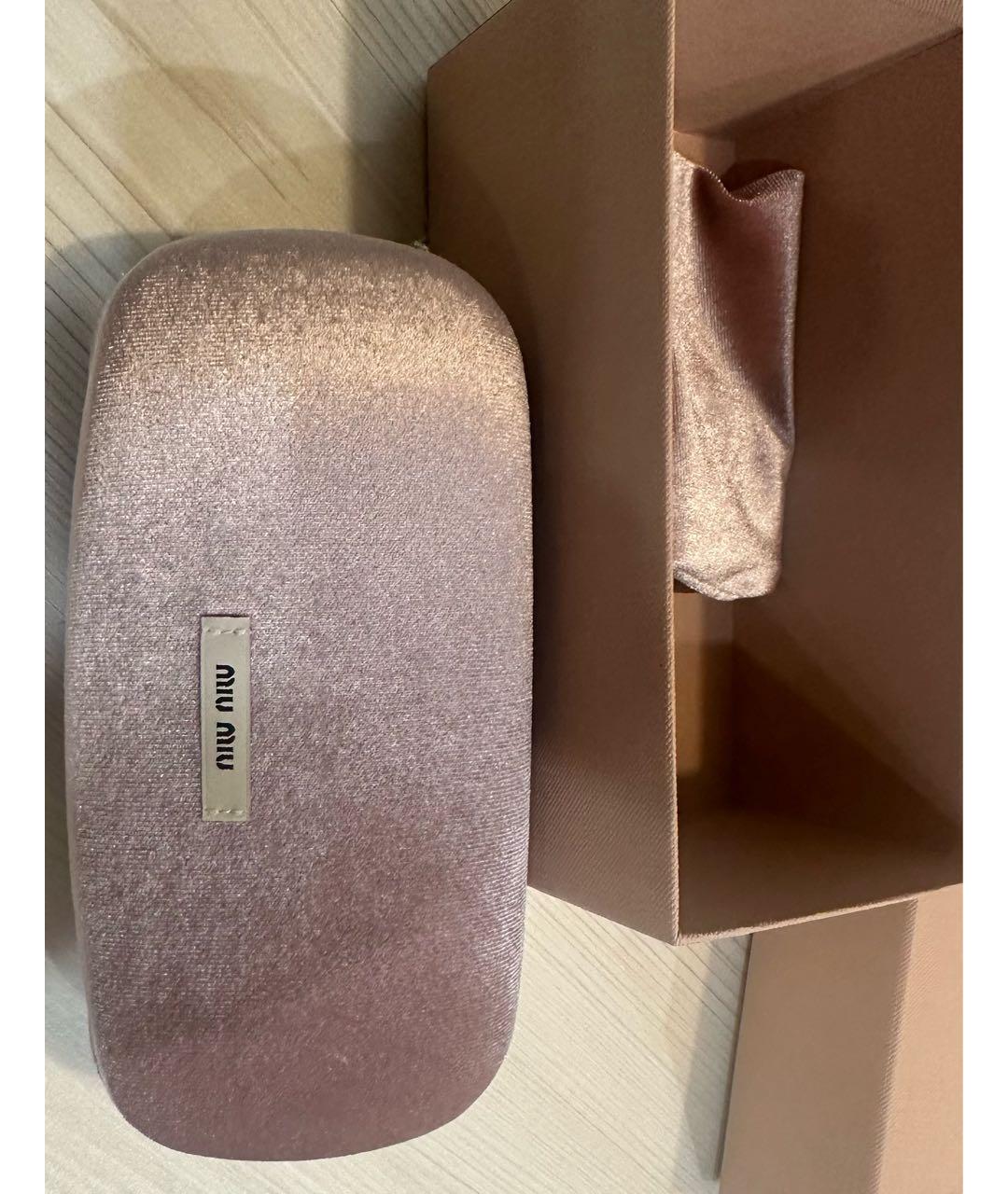 MIU MIU Фиолетовые солнцезащитные очки, фото 4