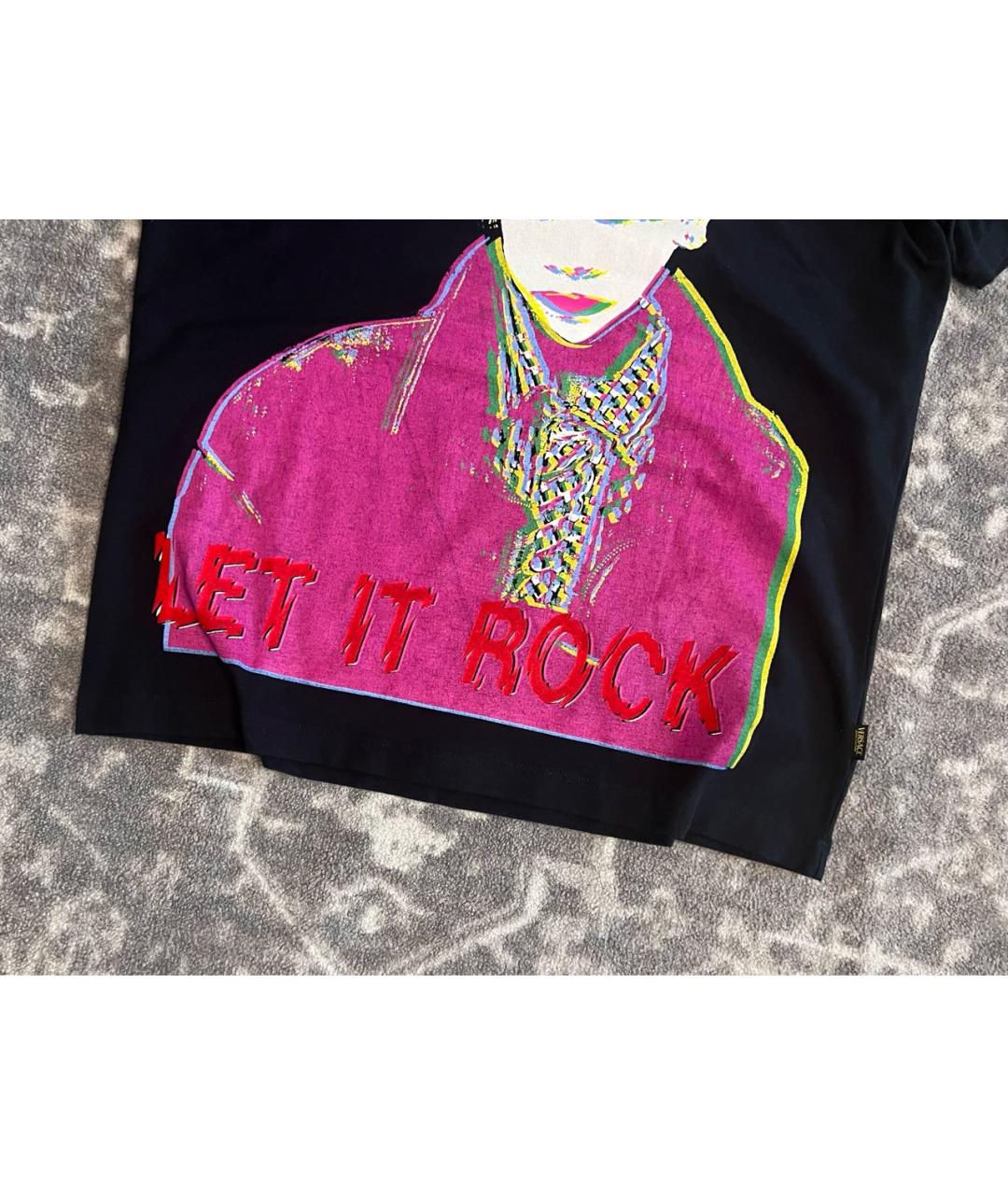 VERSACE JEANS COUTURE Мульти хлопковая футболка, фото 3