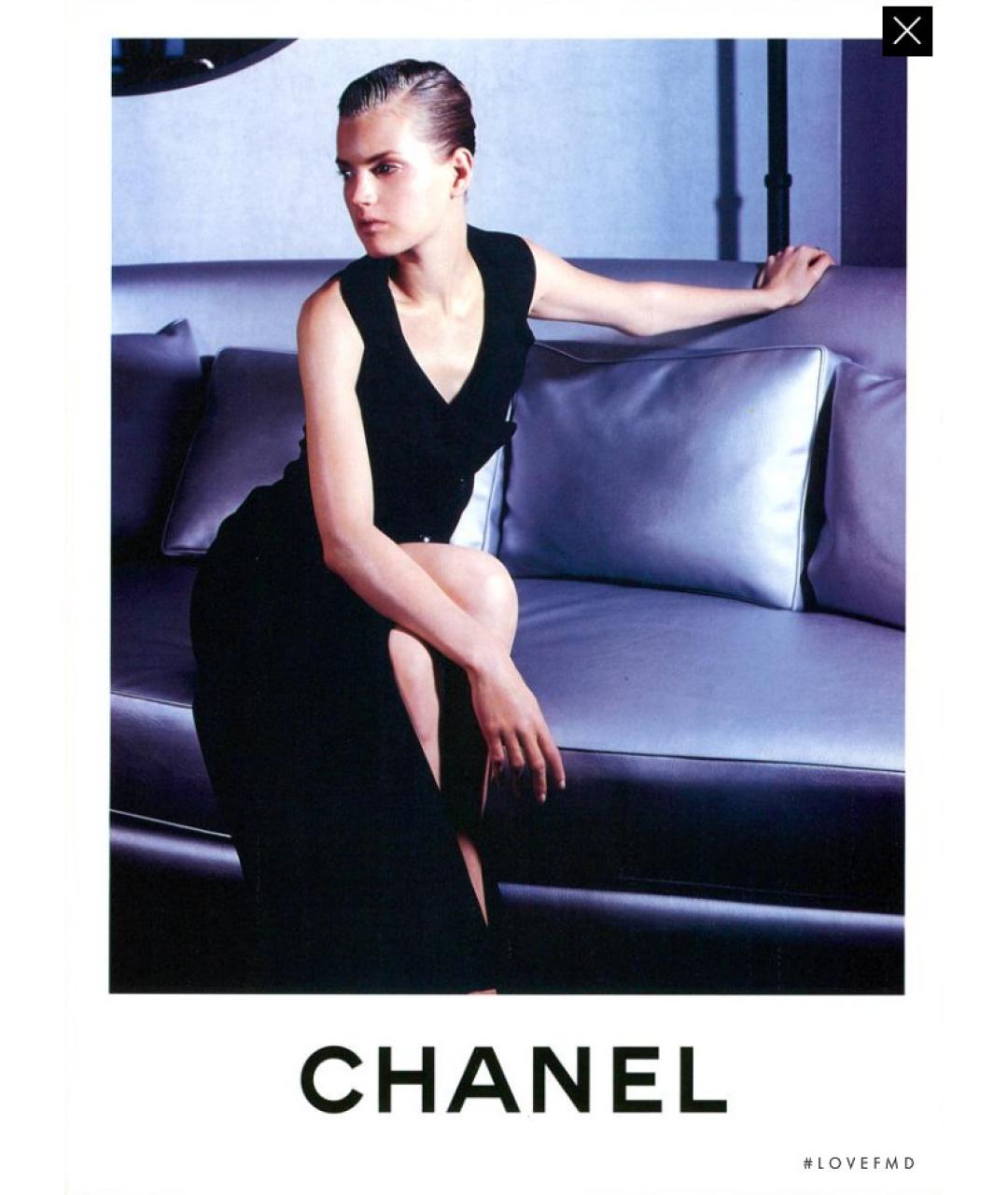 CHANEL Черное вискозное вечернее платье, фото 2