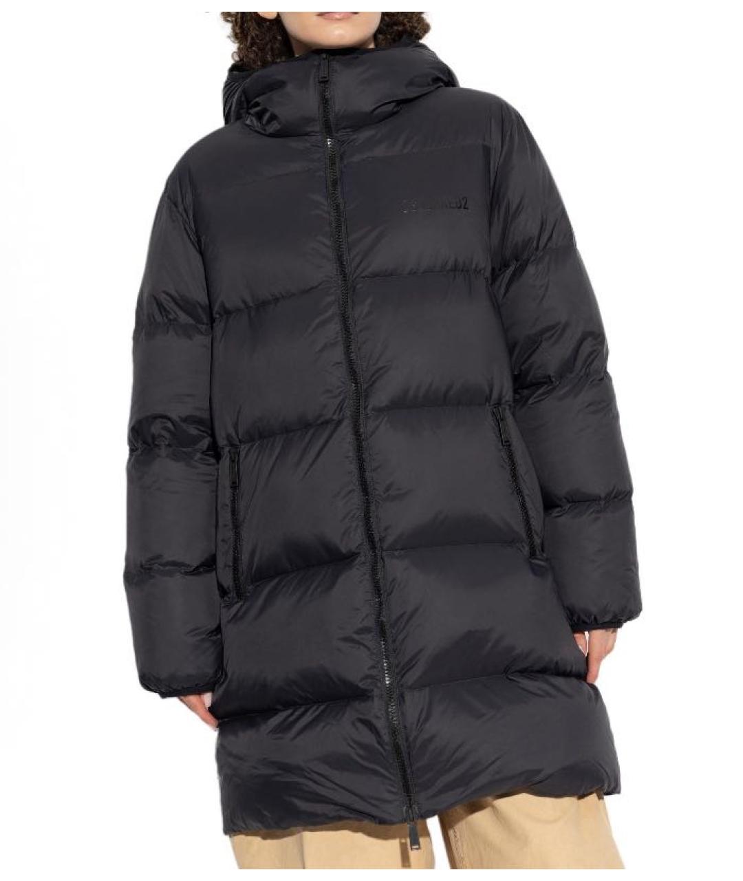 DSQUARED2 Черный пуховик, фото 3