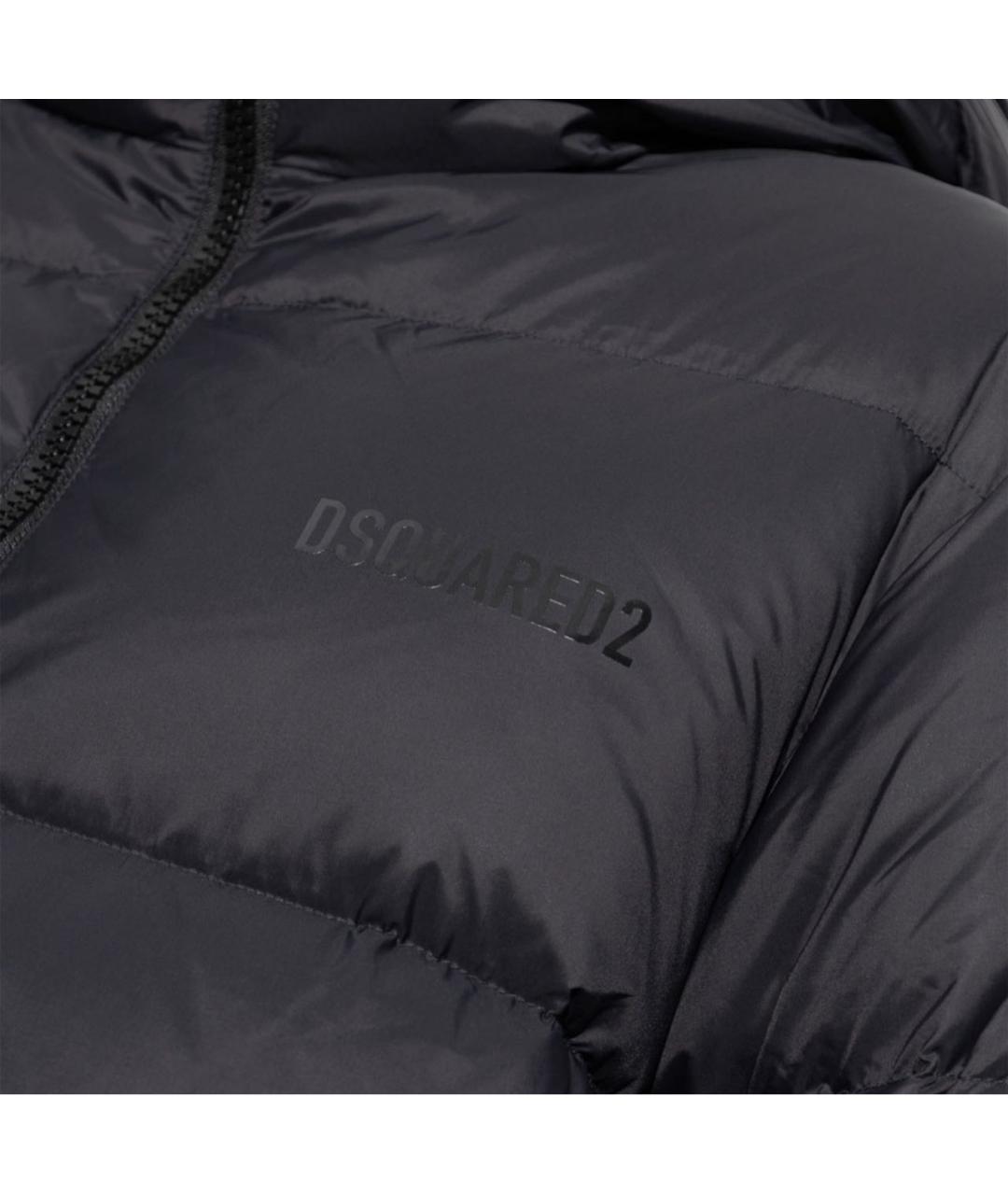DSQUARED2 Черный пуховик, фото 7