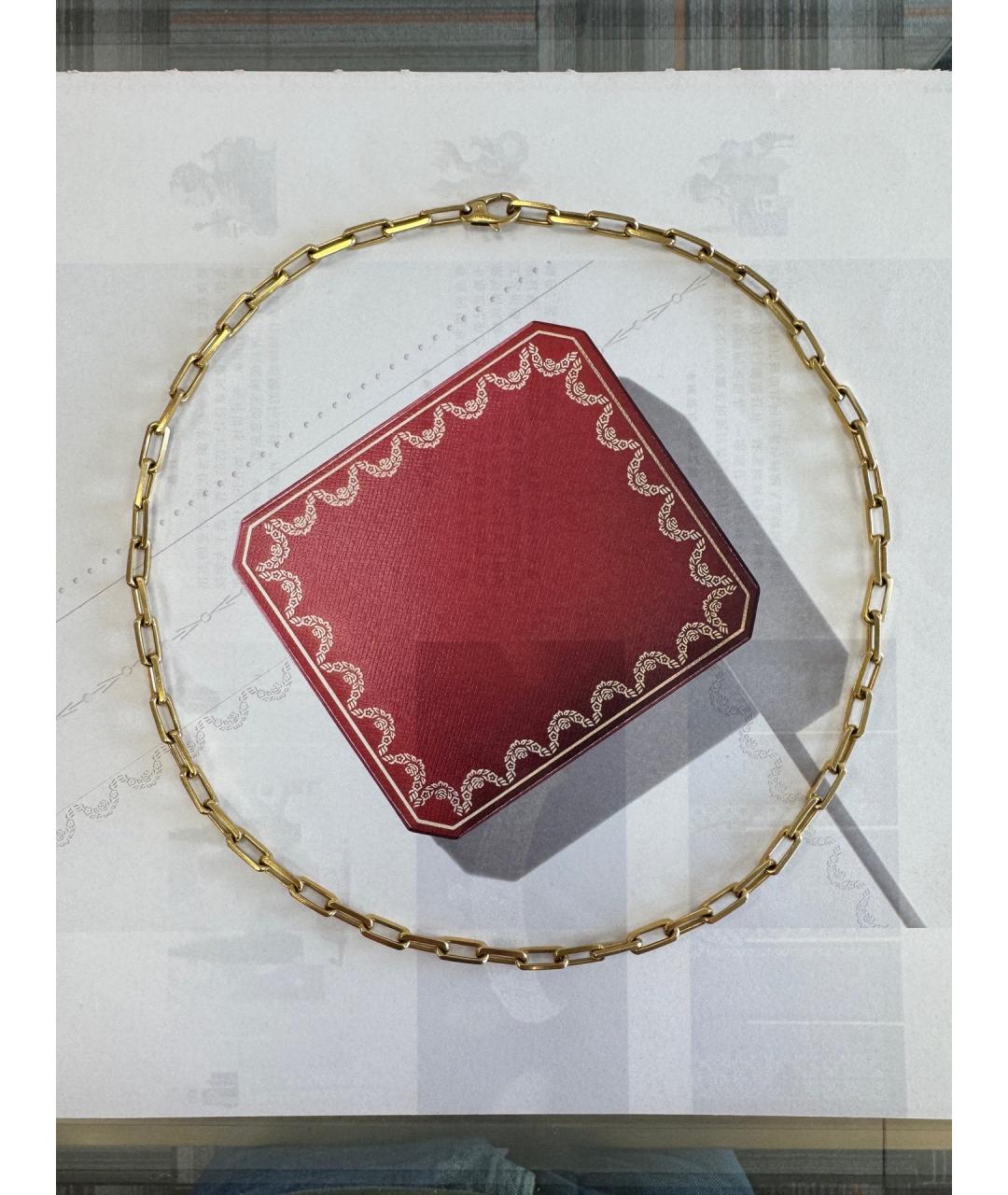 CARTIER Цепочка из желтого золота, фото 4