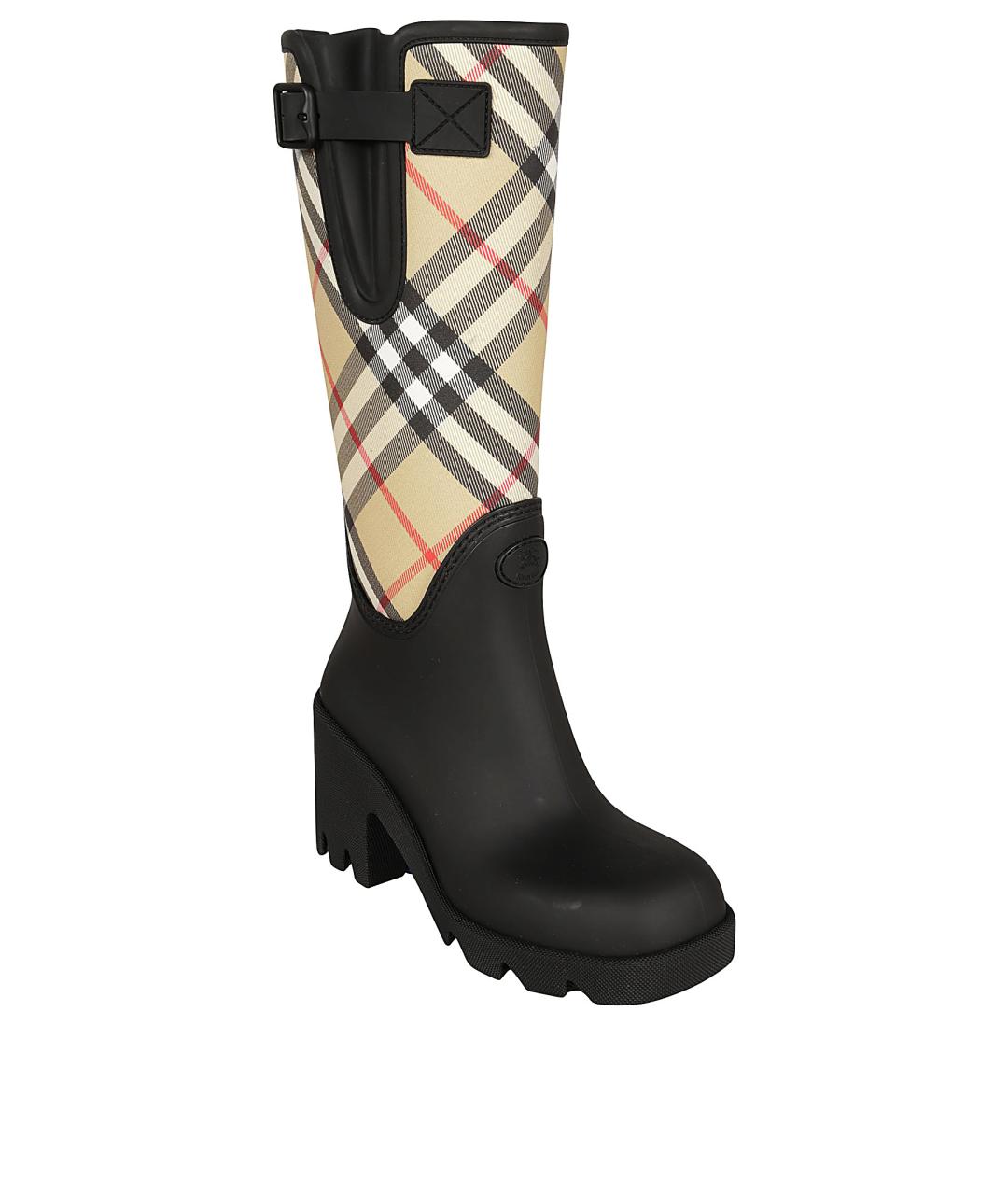 BURBERRY Черные сапоги, фото 2