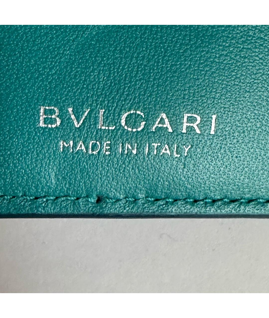 BVLGARI Темно-синяя ключница, фото 5