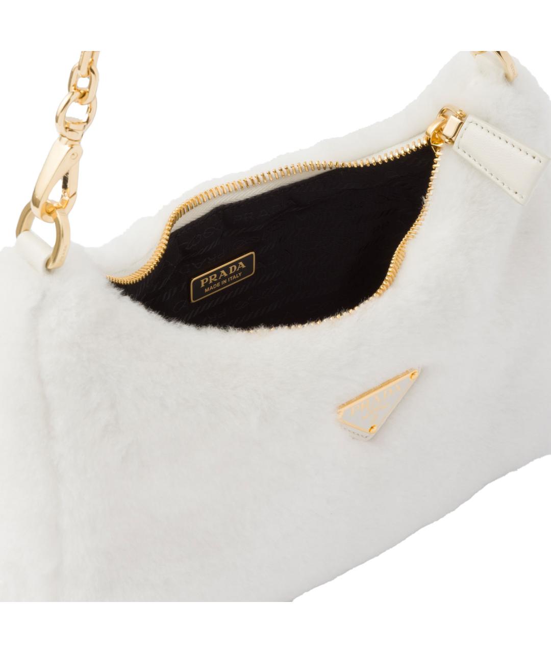 PRADA Белая сумка через плечо, фото 5