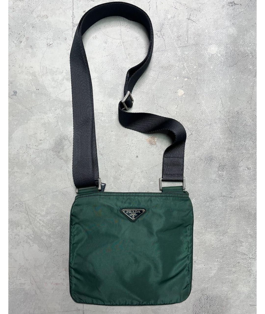 PRADA Зеленая сумка на плечо, фото 9