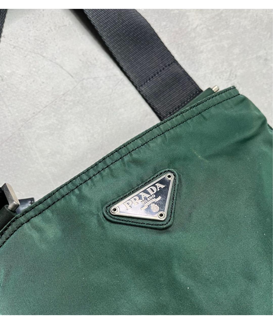 PRADA Зеленая сумка на плечо, фото 2