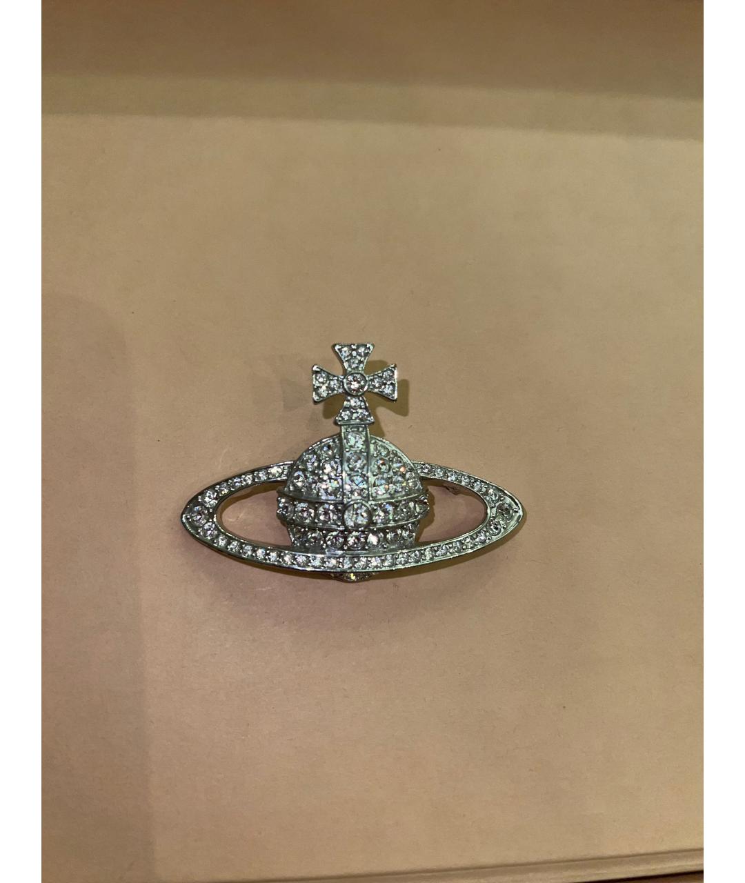 VIVIENNE WESTWOOD Серебряная латунная булавка / брошь, фото 5