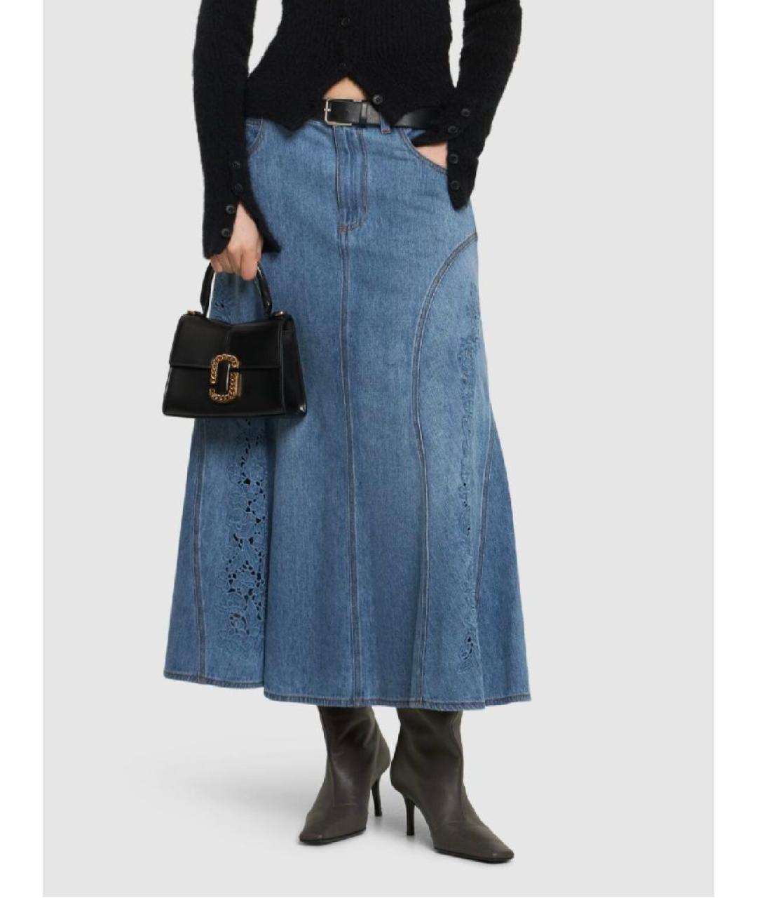 MARC JACOBS Черная кожаная сумка через плечо, фото 2