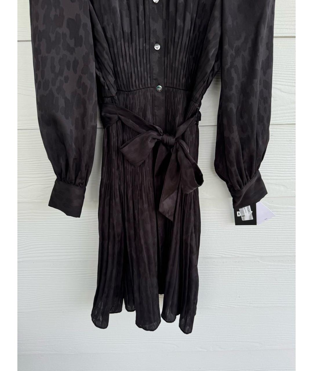DKNY Черное полиэстеровое коктейльное платье, фото 3