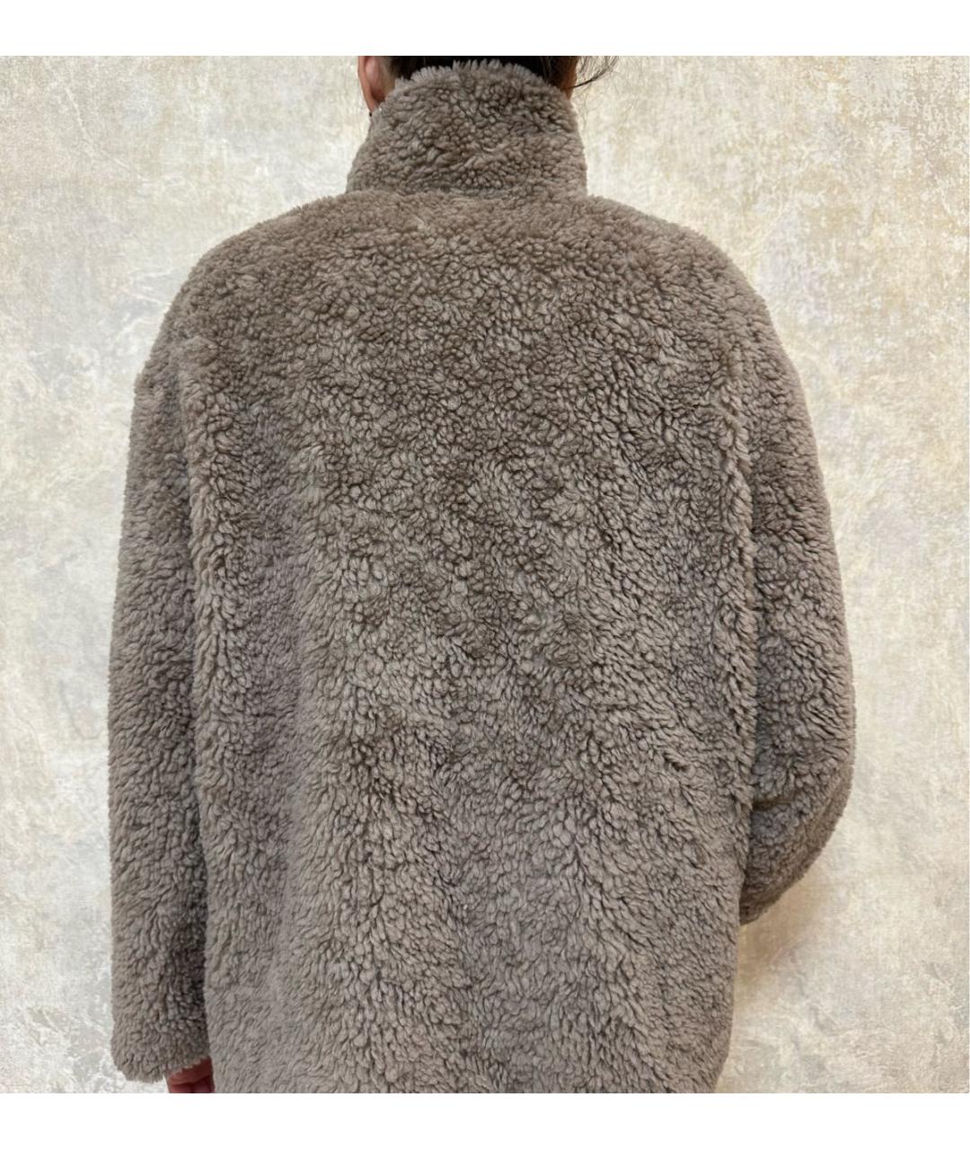 12 STOREEZ Коричневая шерстяная куртка, фото 8