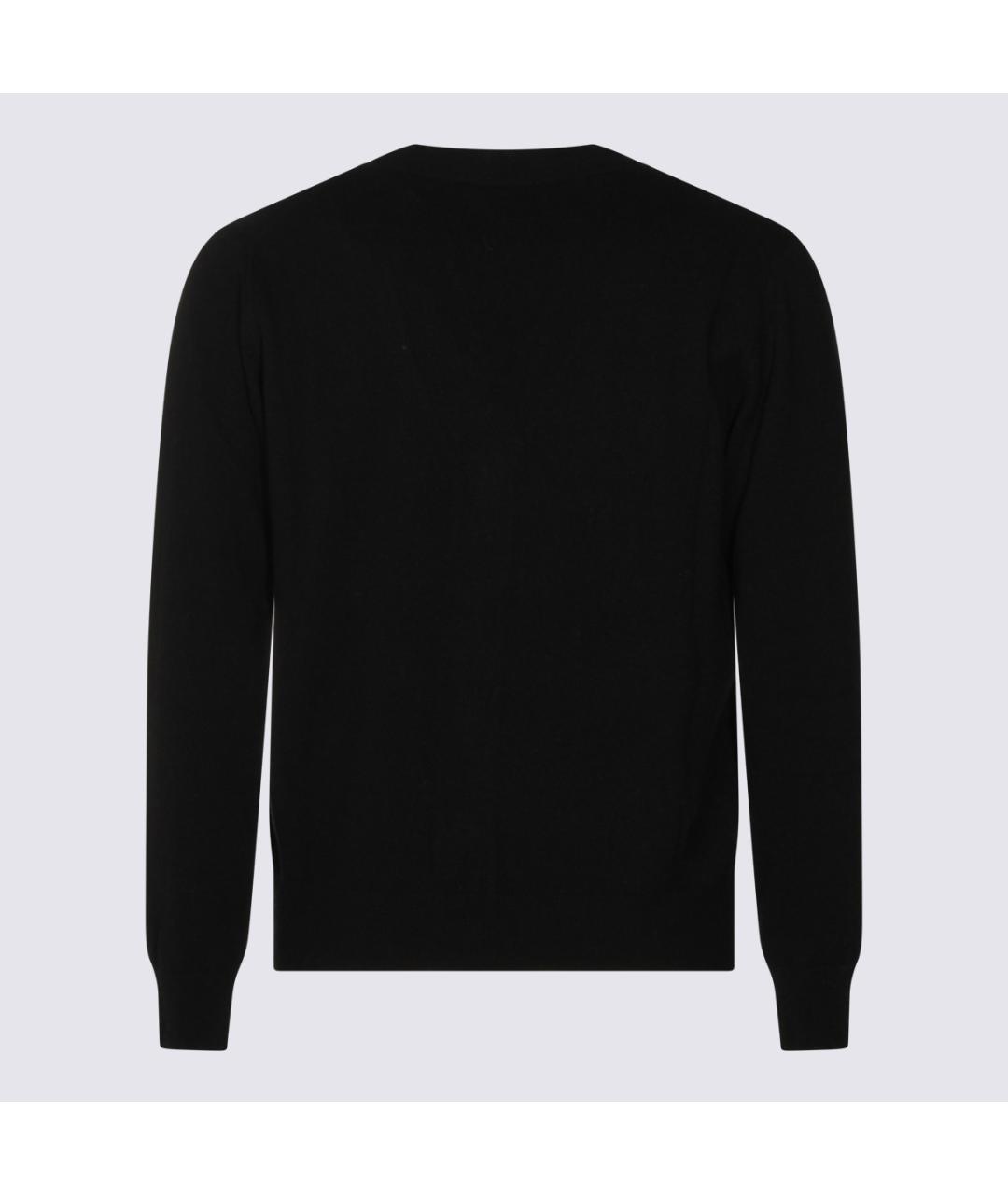 ALTEA Черный шерстяной кардиган, фото 2