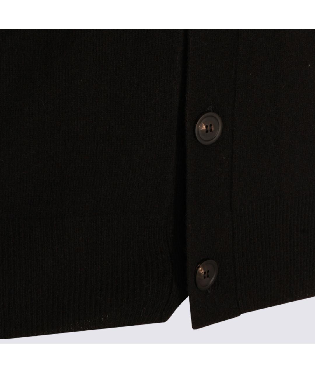 ALTEA Черный шерстяной кардиган, фото 3