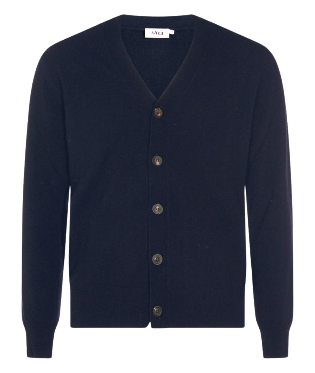ALTEA Синий шерстяной кардиган, фото 1