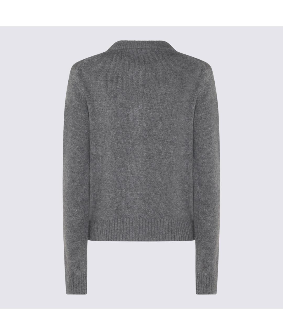 GANNI Серый шерстяной кардиган, фото 2