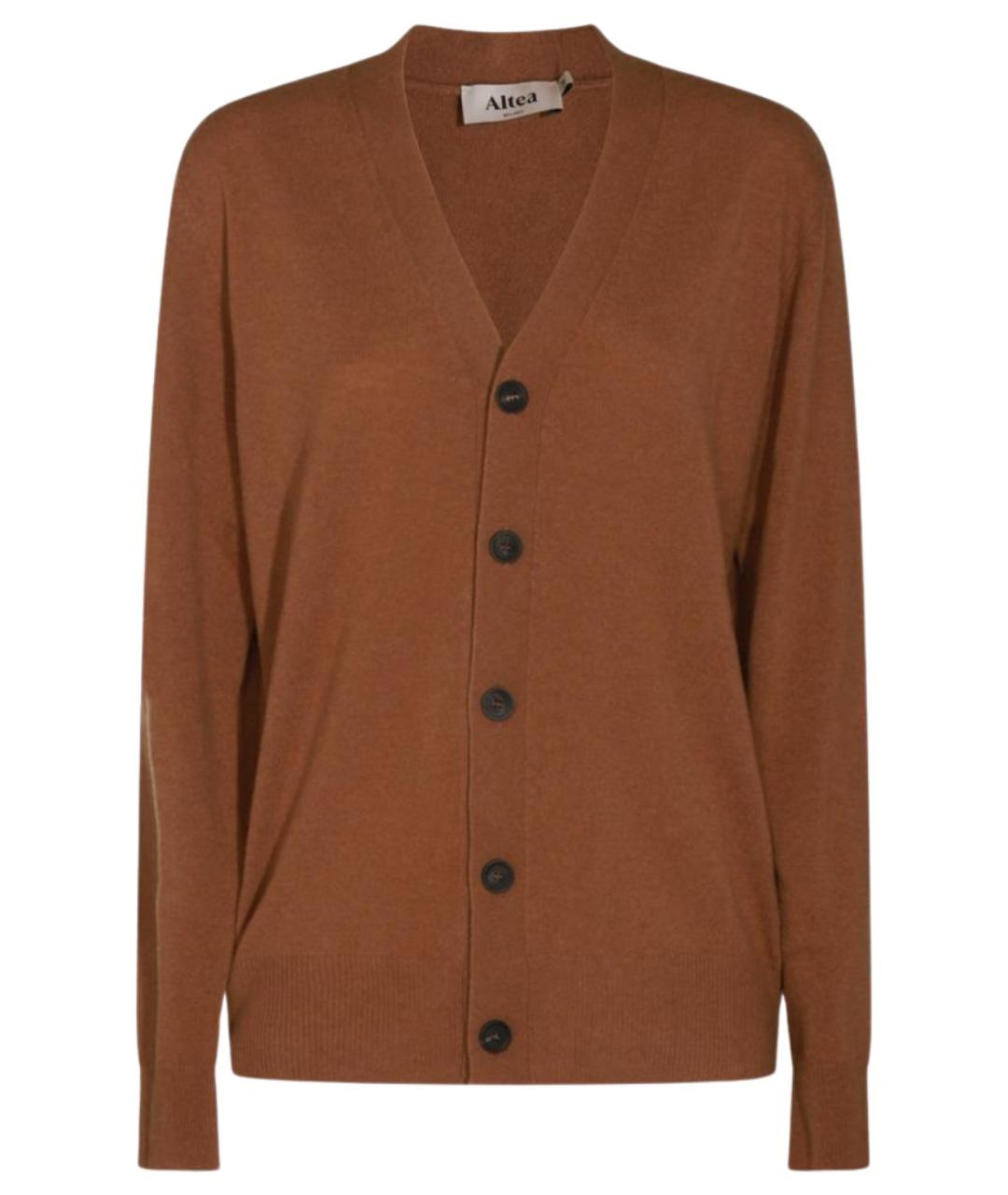 ALTEA Бежевый шерстяной кардиган, фото 1
