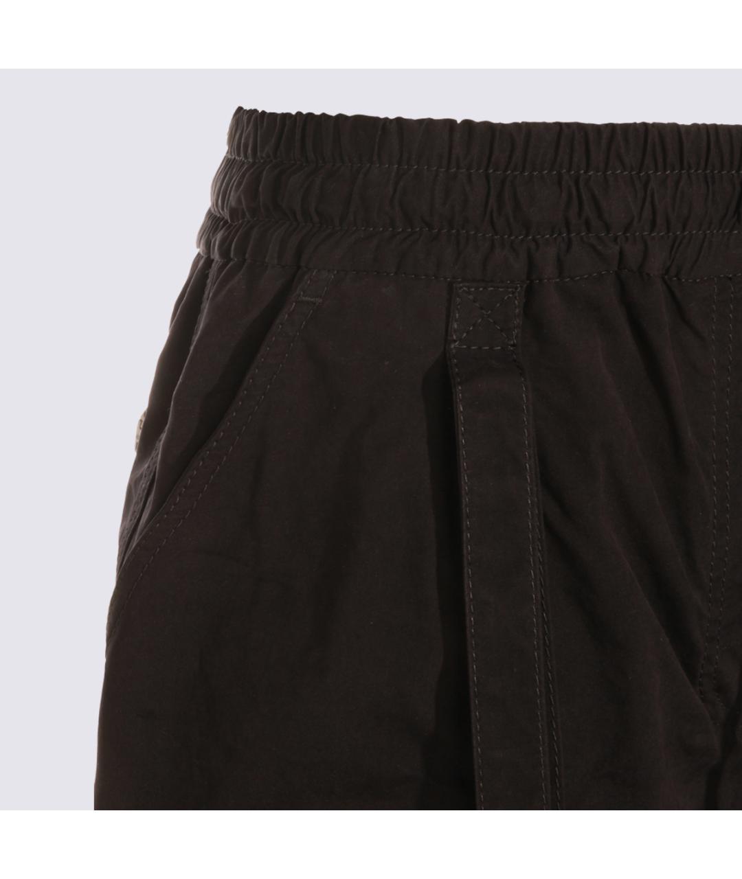 DOLCE&GABBANA Черные хлопко-эластановые прямые брюки, фото 3
