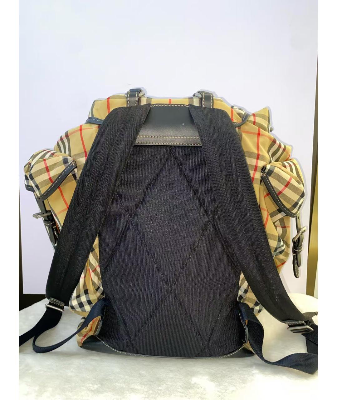 BURBERRY Бежевый рюкзак, фото 3