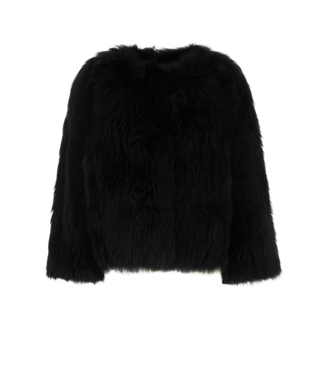 YVES SALOMON Черная полиамидовая куртка, фото 1