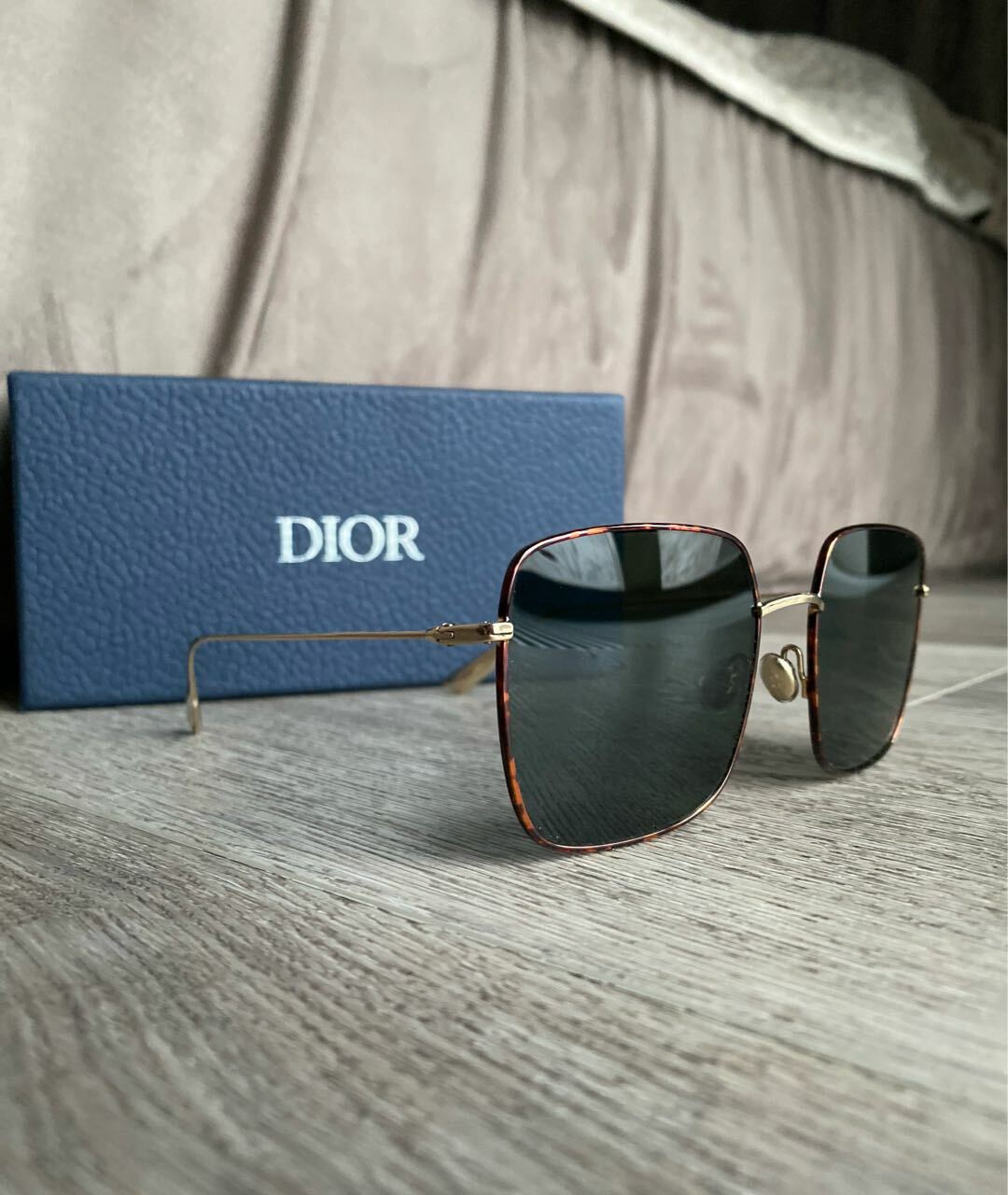 CHRISTIAN DIOR Металлические солнцезащитные очки, фото 2