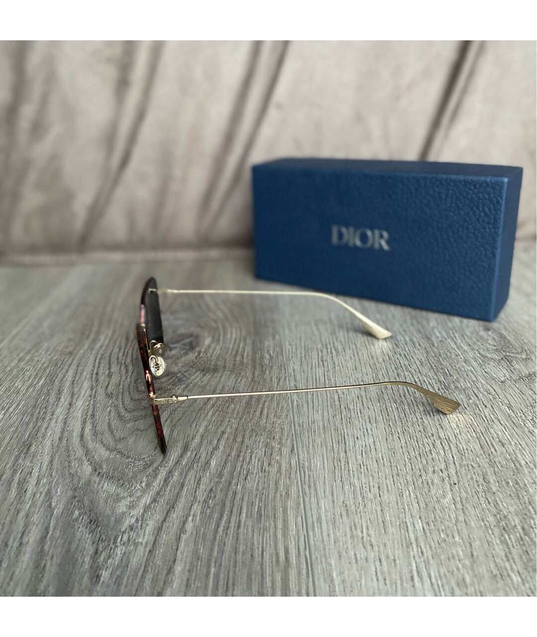 CHRISTIAN DIOR Металлические солнцезащитные очки, фото 4