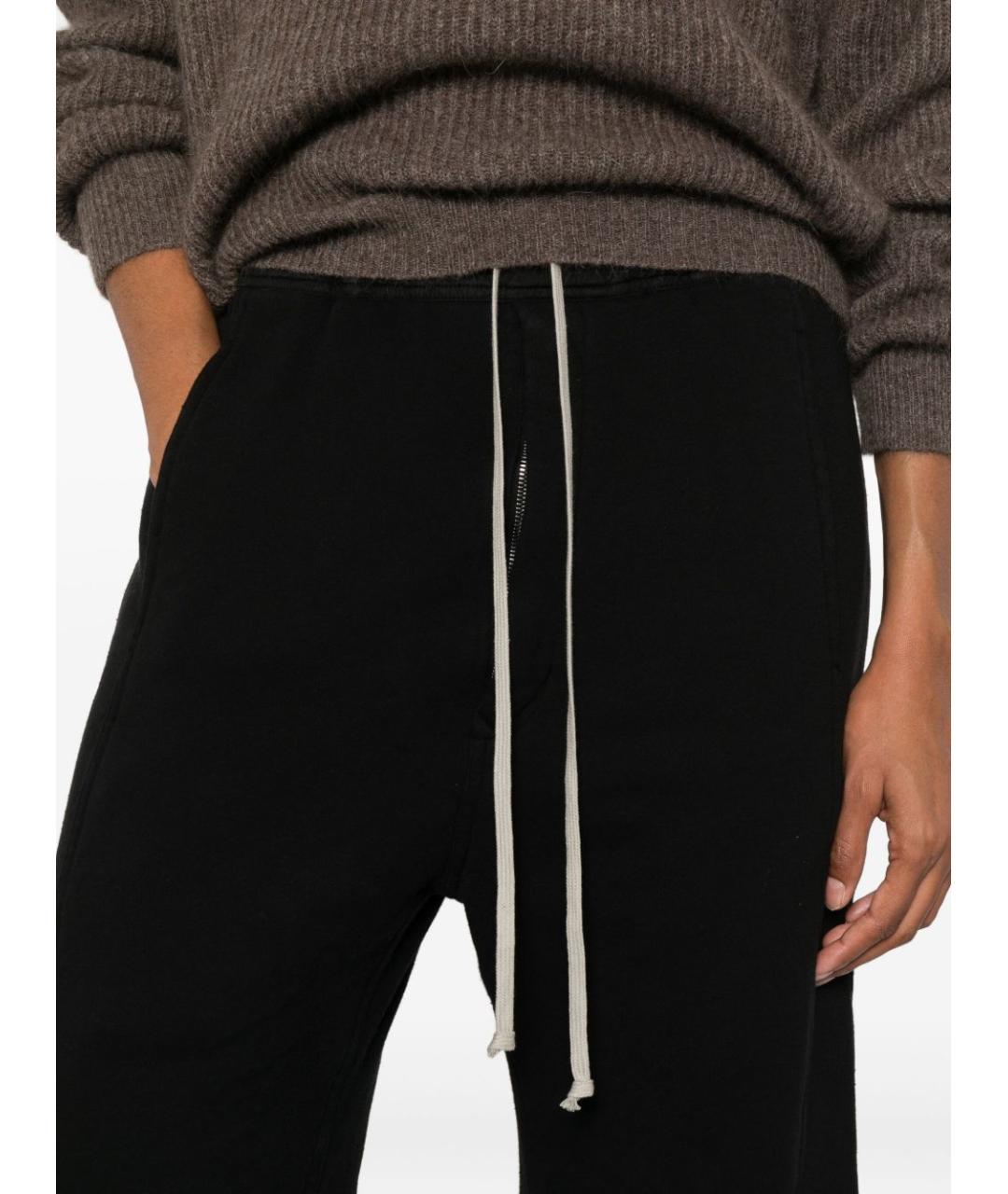 RICK OWENS DRKSHDW Черные прямые брюки, фото 2