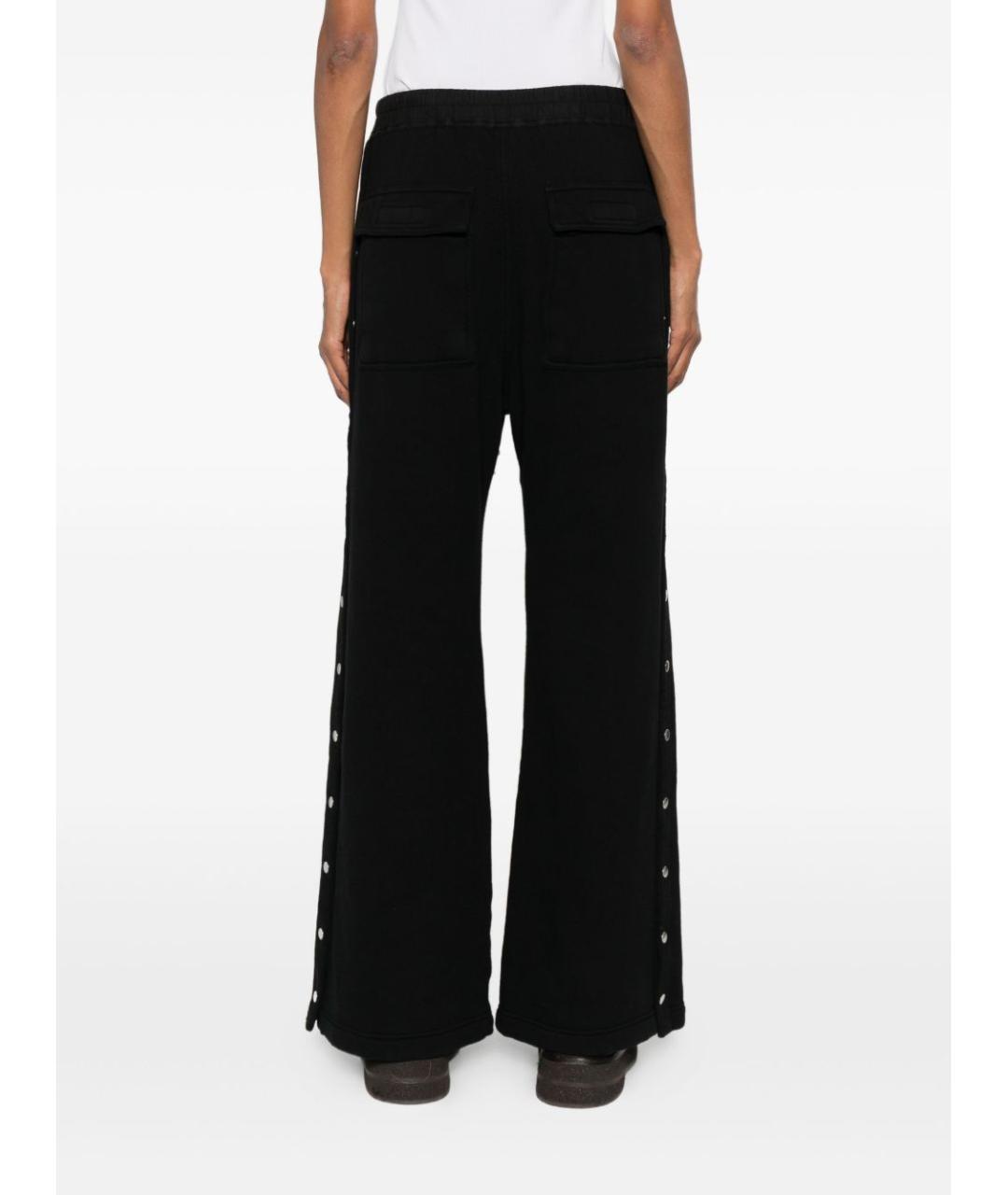 RICK OWENS DRKSHDW Черные прямые брюки, фото 3