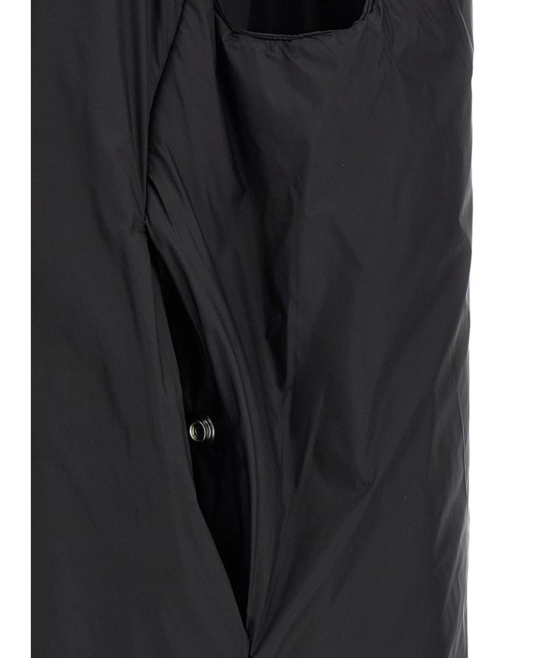 RICK OWENS DRKSHDW Черный полиамидовый жилет, фото 2