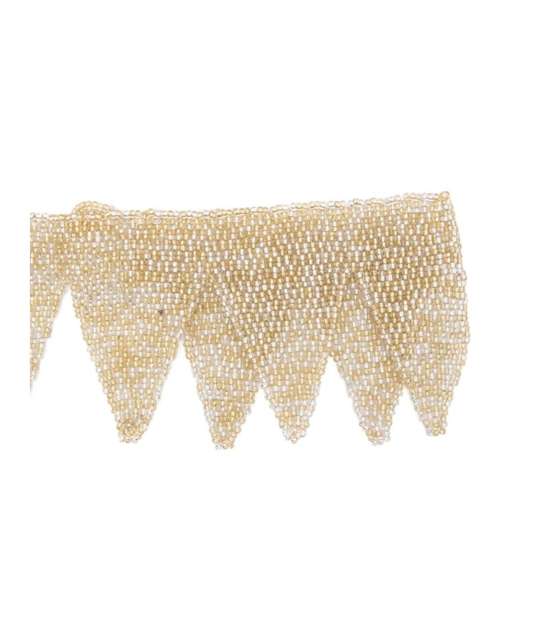 FORTE FORTE Бежевое колье из бисера, фото 2