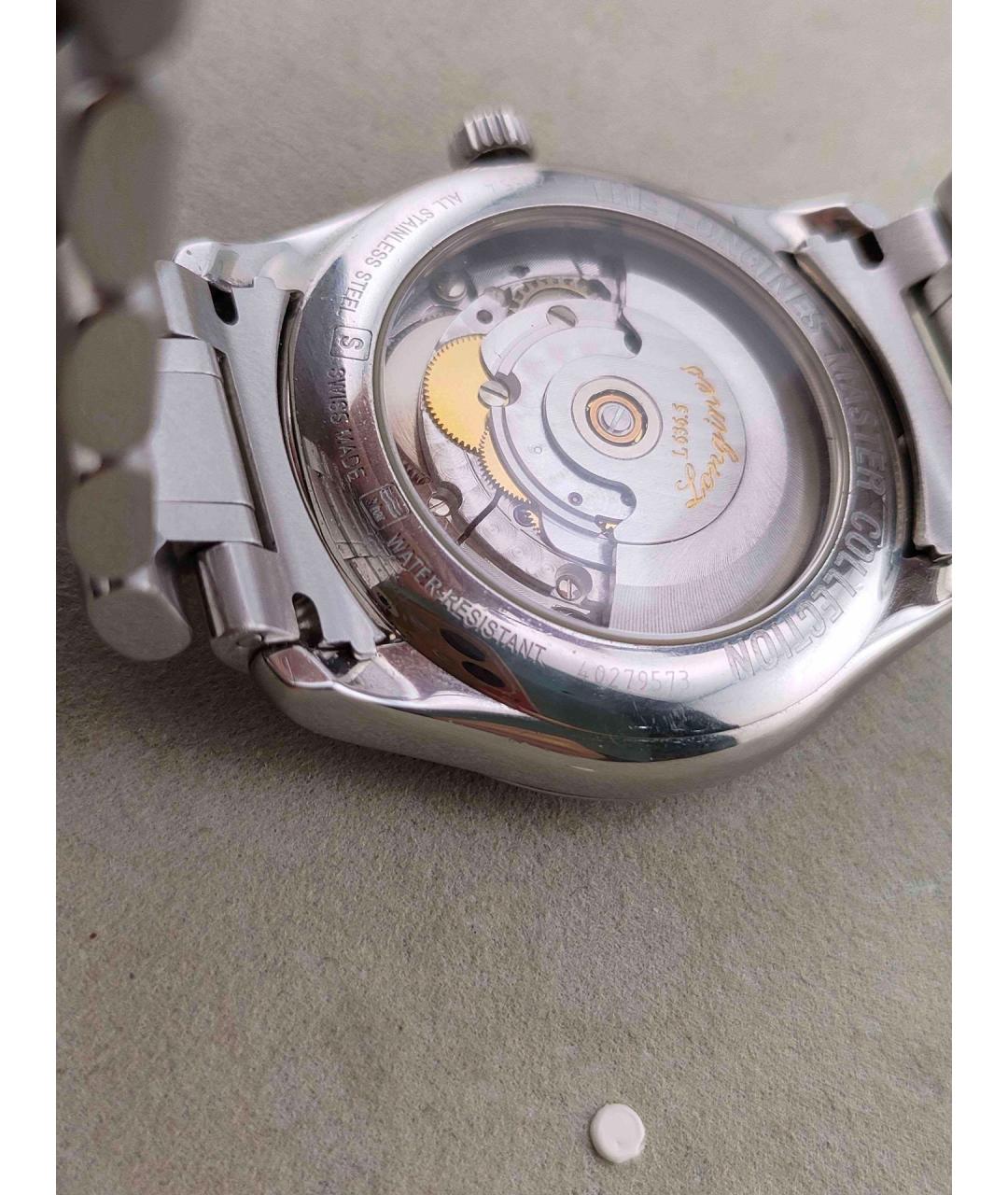 LONGINES Серебряные металлические часы, фото 5