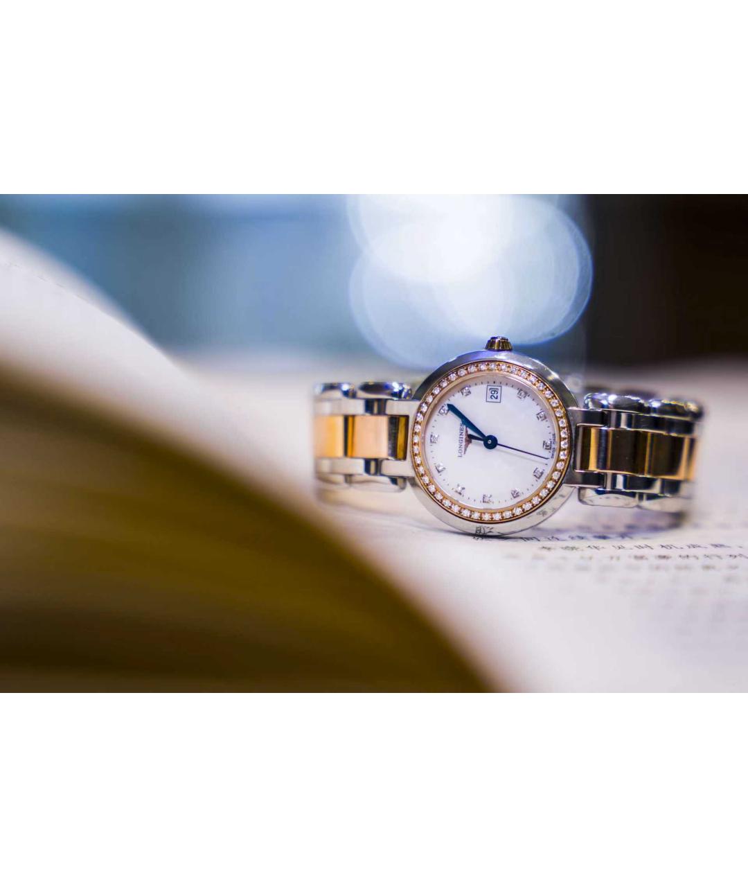LONGINES Серебряные часы из розового золота, фото 5