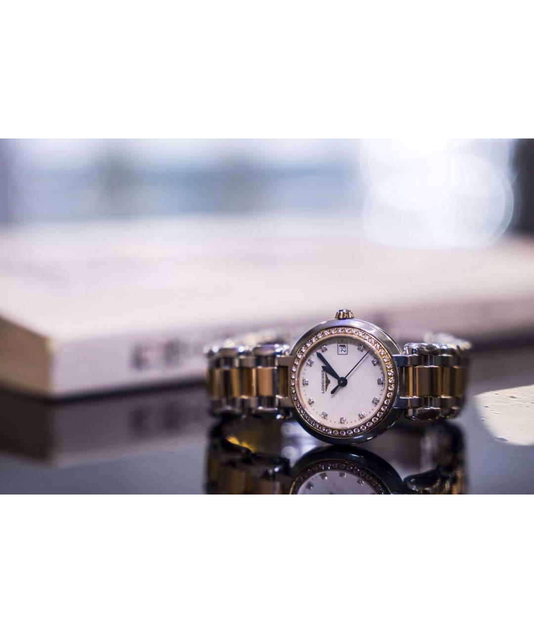 LONGINES Серебряные часы из розового золота, фото 3