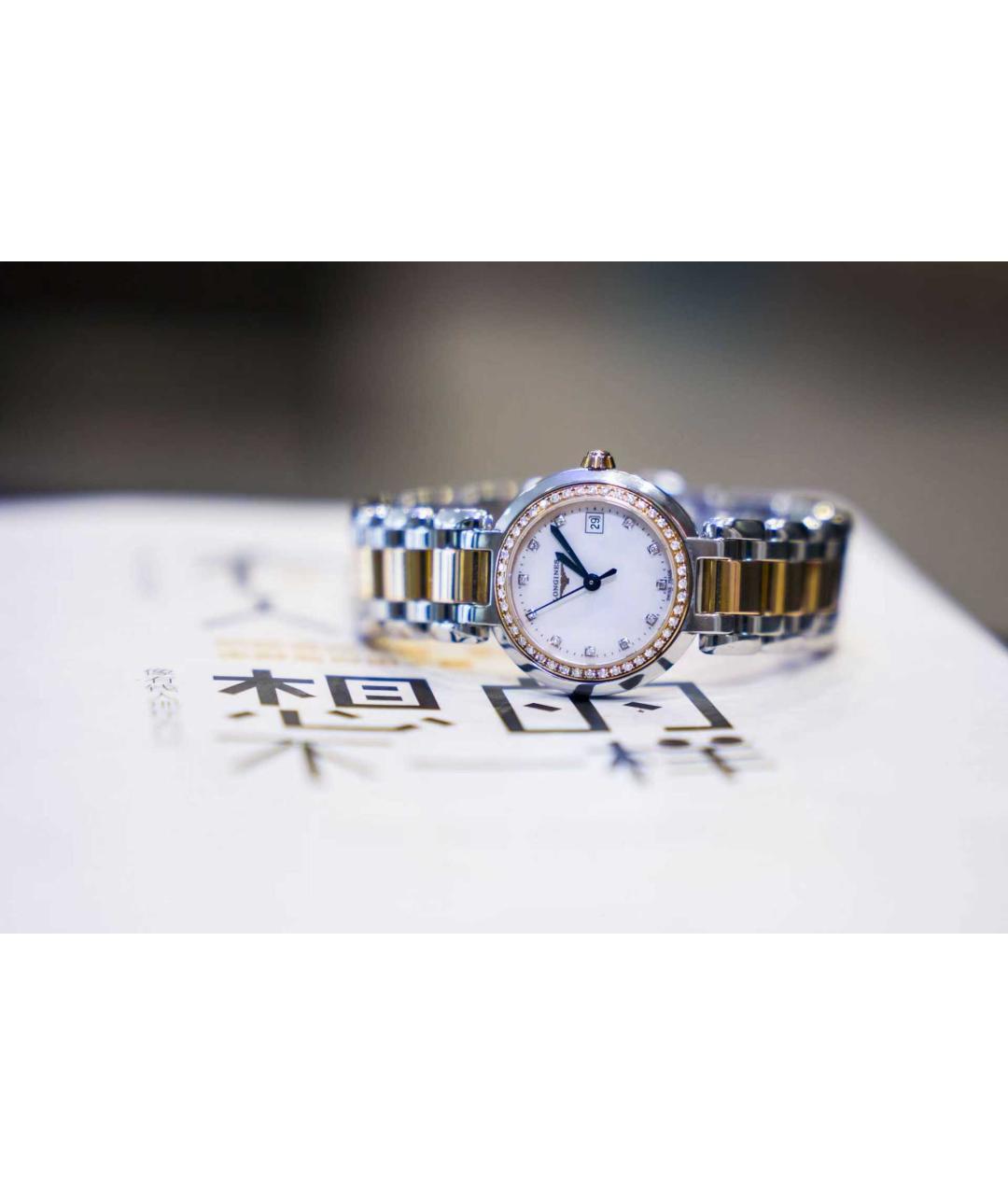 LONGINES Серебряные часы из розового золота, фото 2
