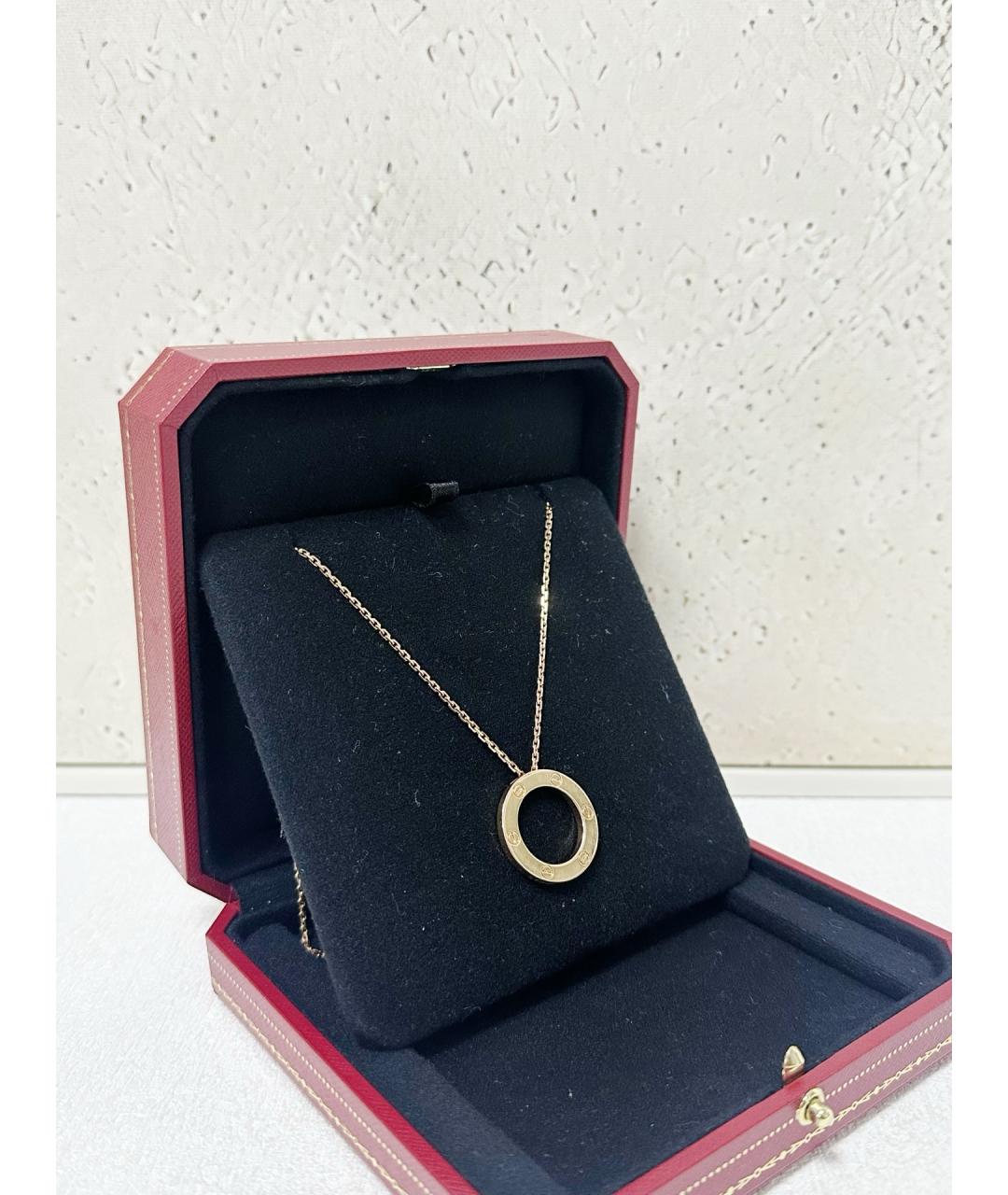 CARTIER Подвеска из розового золота, фото 2