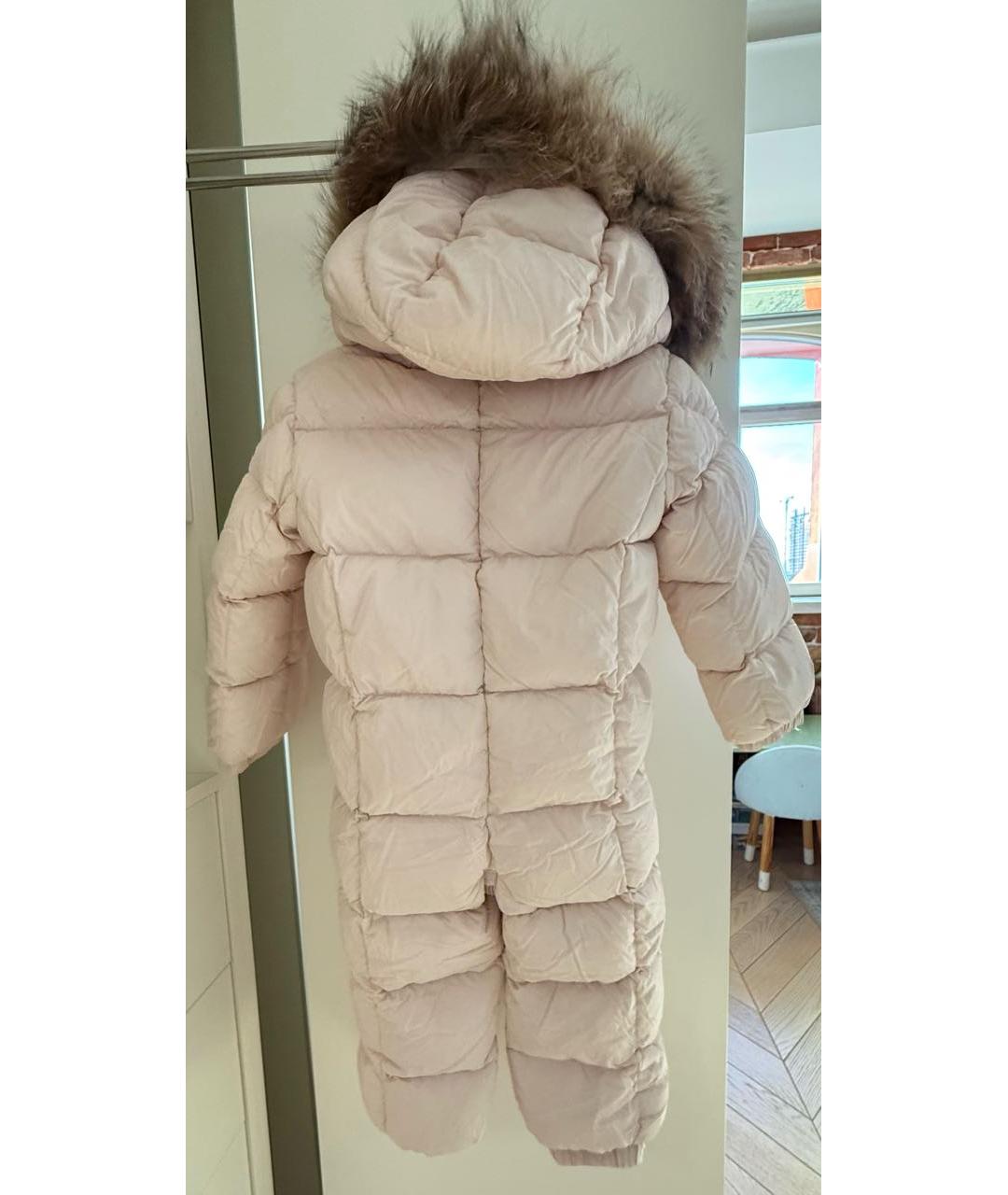 MONCLER Розовый комбинезон, фото 2