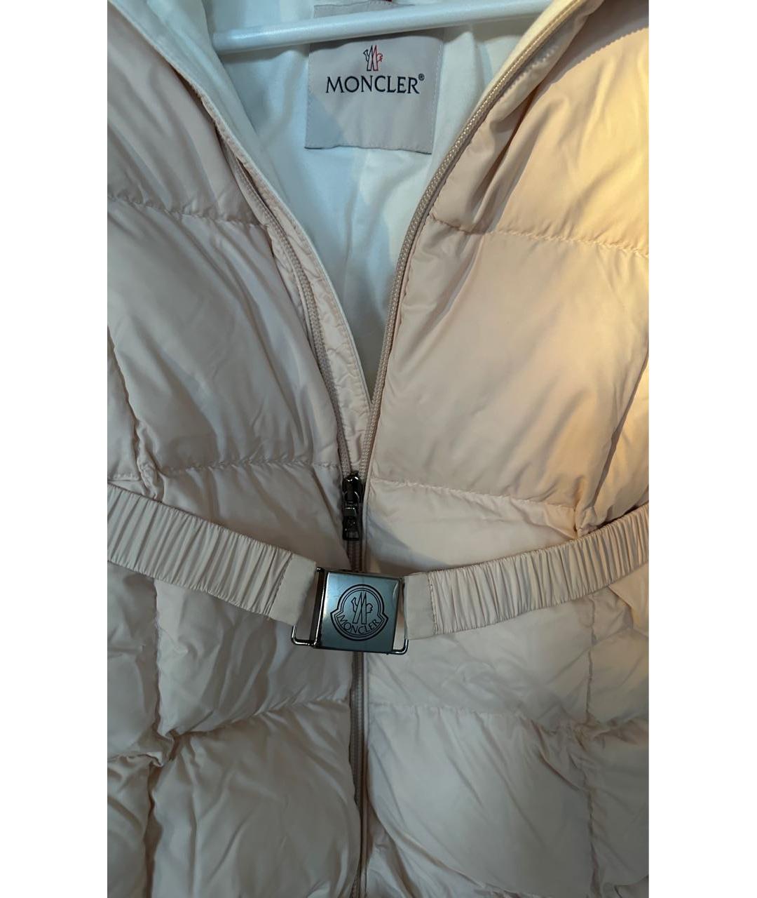 MONCLER KIDS Розовый комбинезон, фото 3