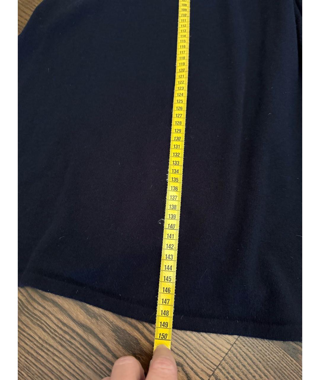 MALO Темно-синий кашемировый комбинезон, фото 6