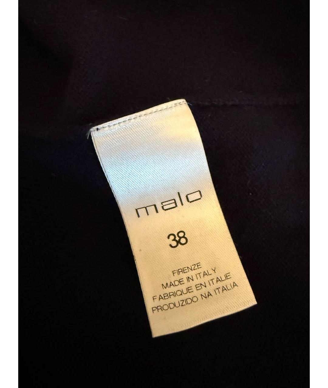 MALO Темно-синий кашемировый комбинезон, фото 4