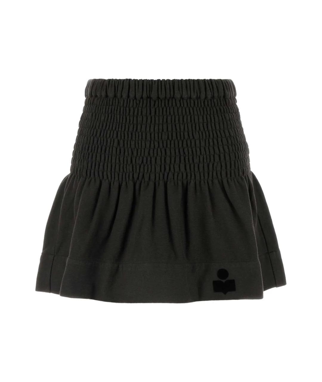ISABEL MARANT ETOILE Черная полиэстеровая юбка мини, фото 1