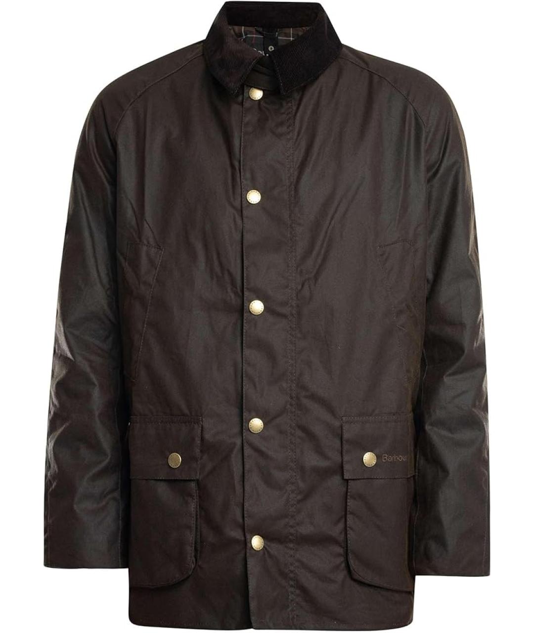 BARBOUR Коричневая хлопковая куртка, фото 1