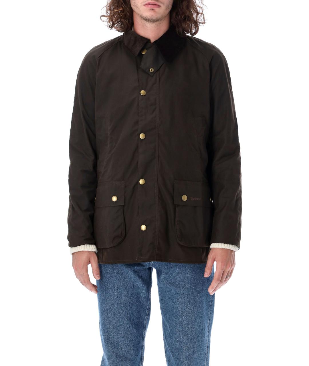 BARBOUR Коричневая хлопковая куртка, фото 2