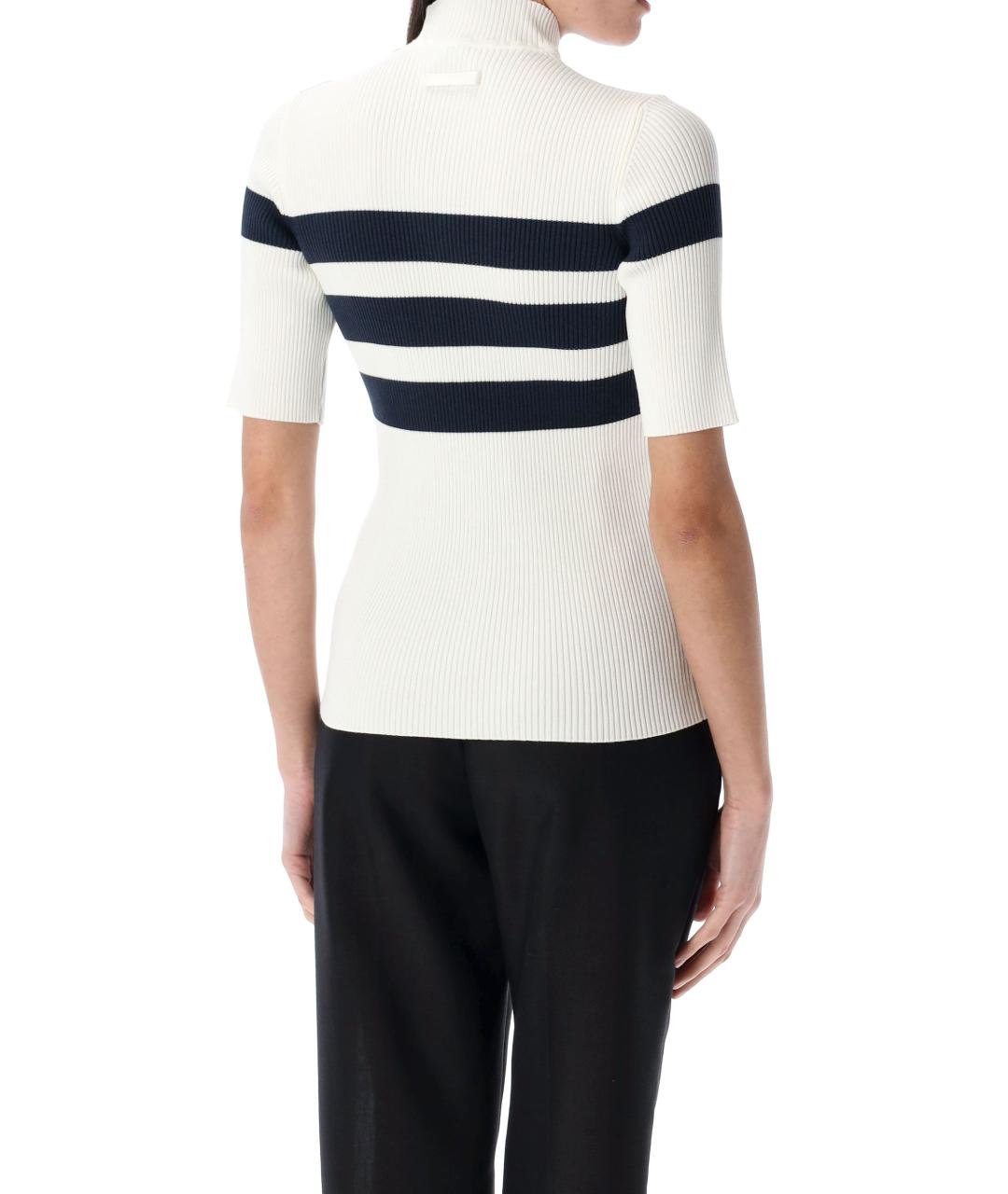 JEAN PAUL GAULTIER Белый вискозный джемпер / свитер, фото 2