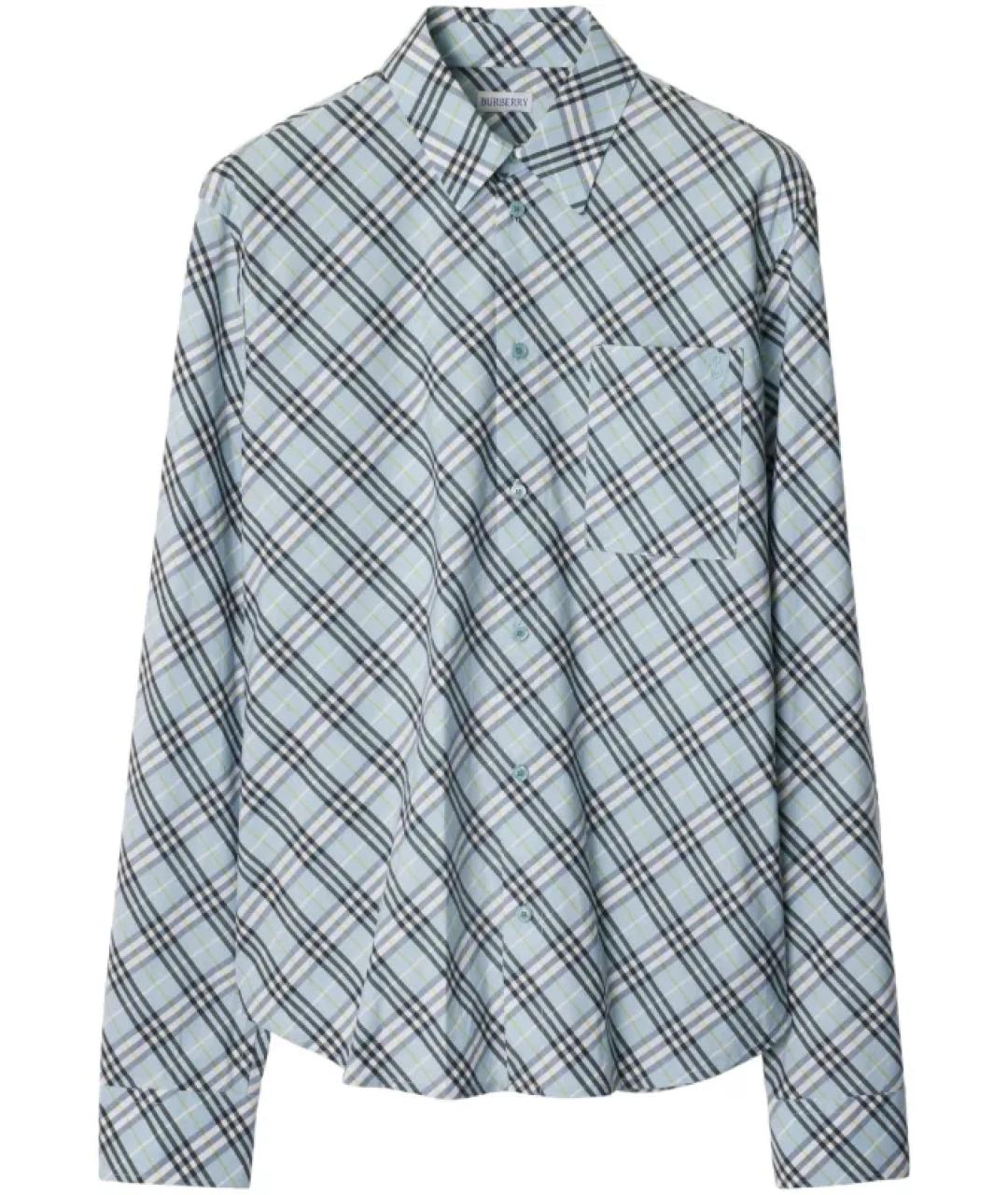 BURBERRY Мульти хлопковая кэжуал рубашка, фото 1