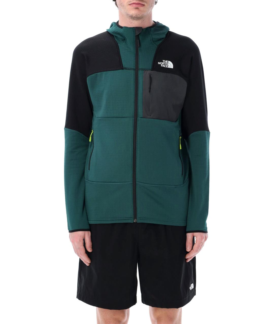 THE NORTH FACE Зеленая полиэстеровая куртка, фото 4