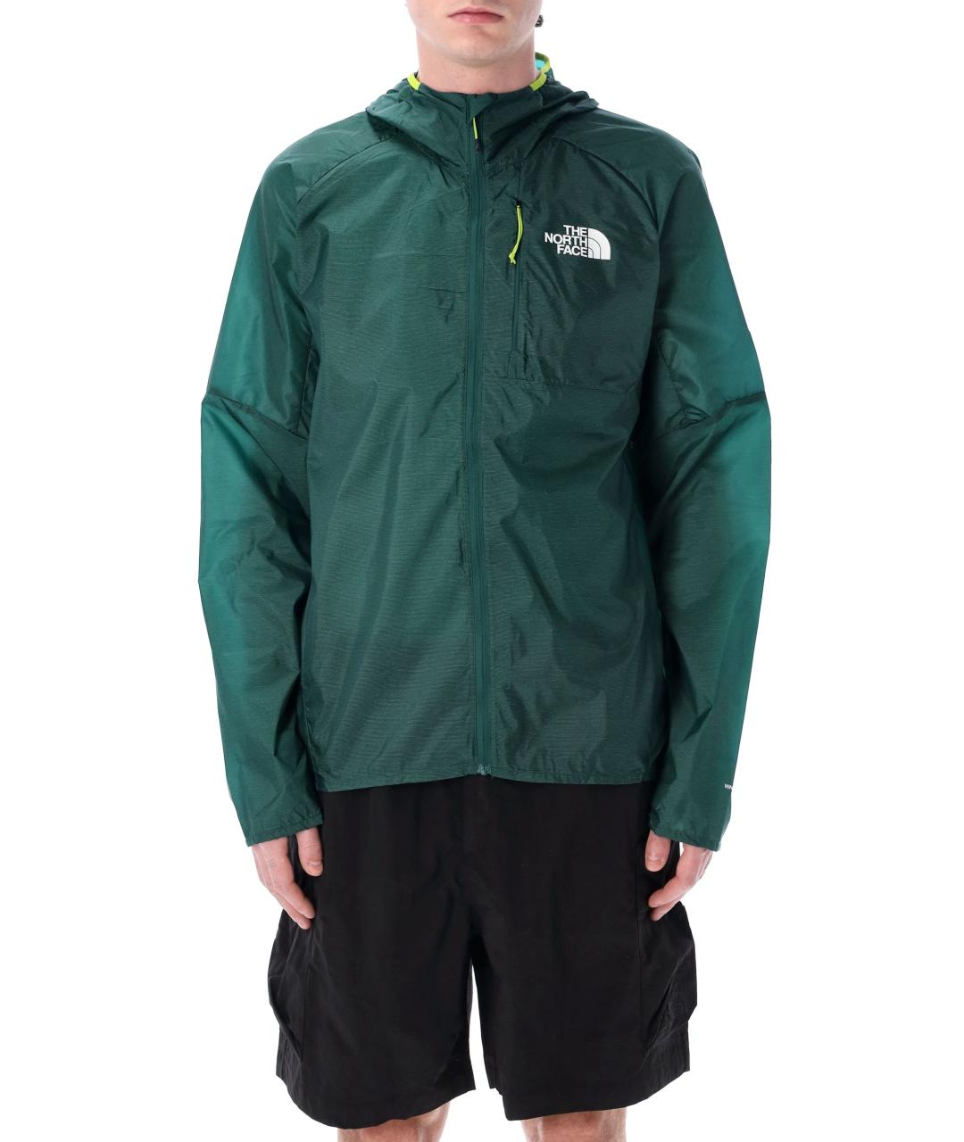 THE NORTH FACE Зеленая полиамидовая куртка, фото 4